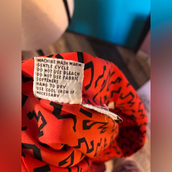 Vintage Chaus Short Sleeve Art Deco Blouse Size L - Picture 16 of 16